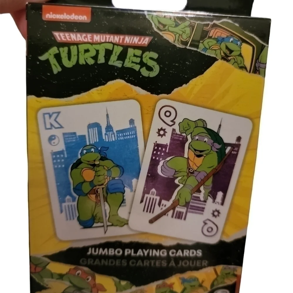 Teenage Mutant Ninja Turtles Jumbo Playing Cards NEW